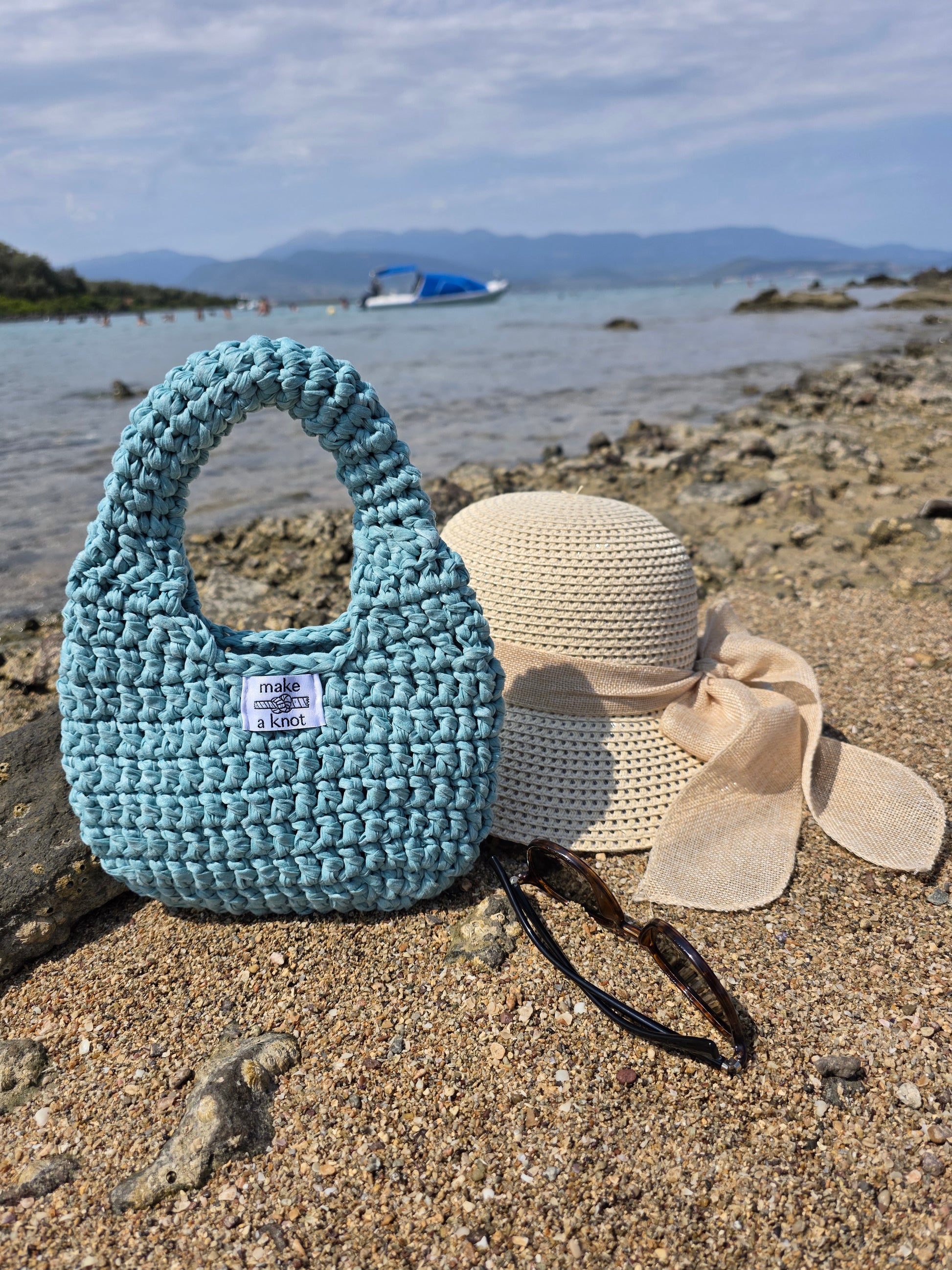 Oval Crochet Bag