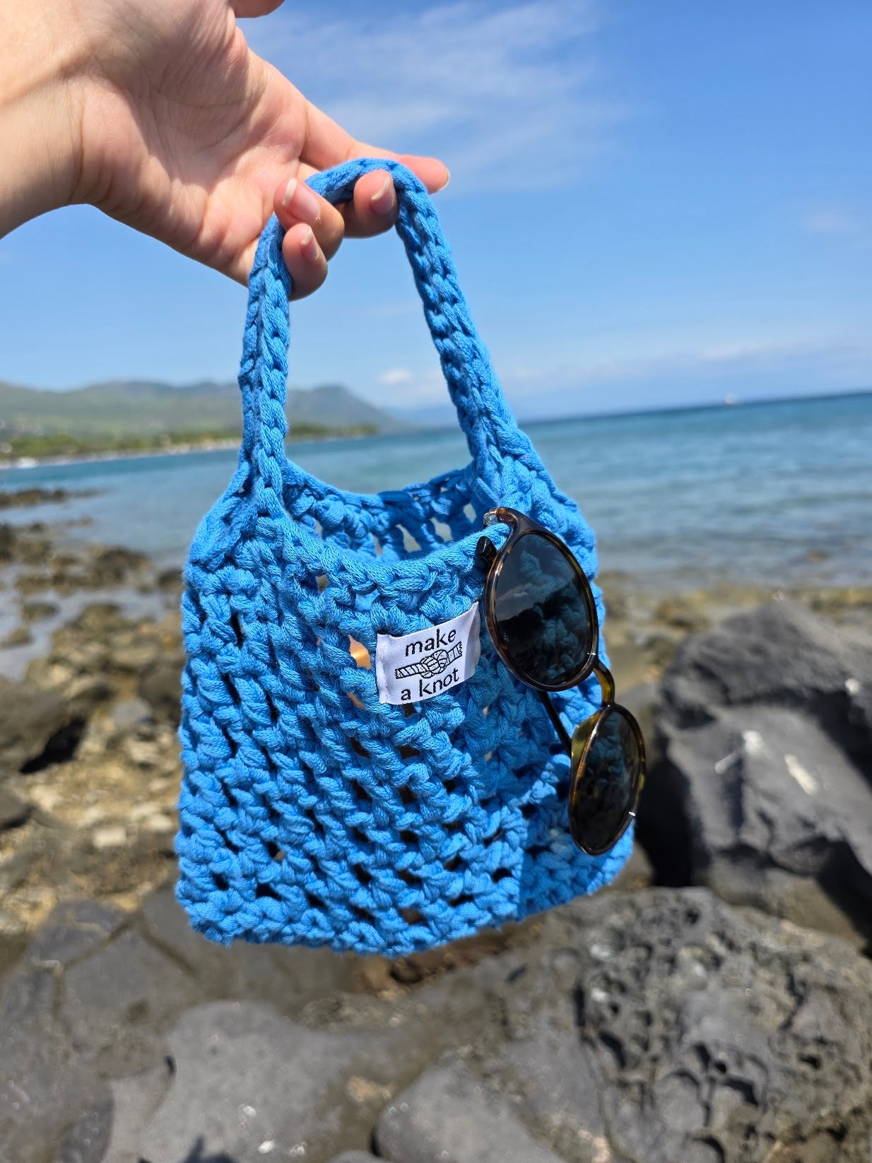 Chunky net bag - small
