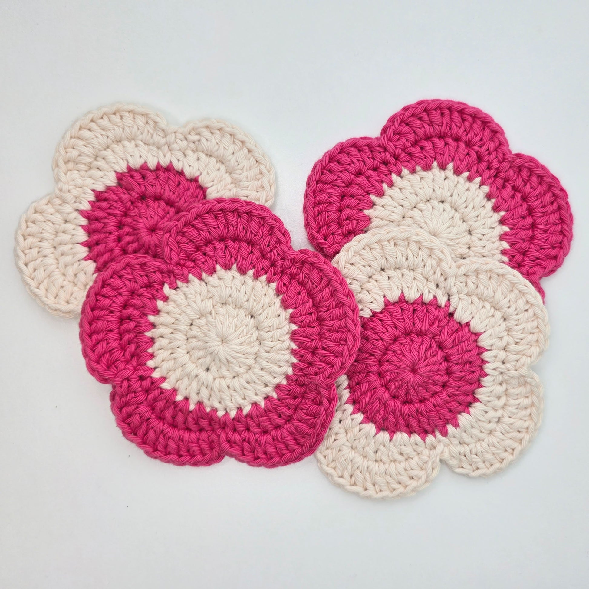 Flower coasters