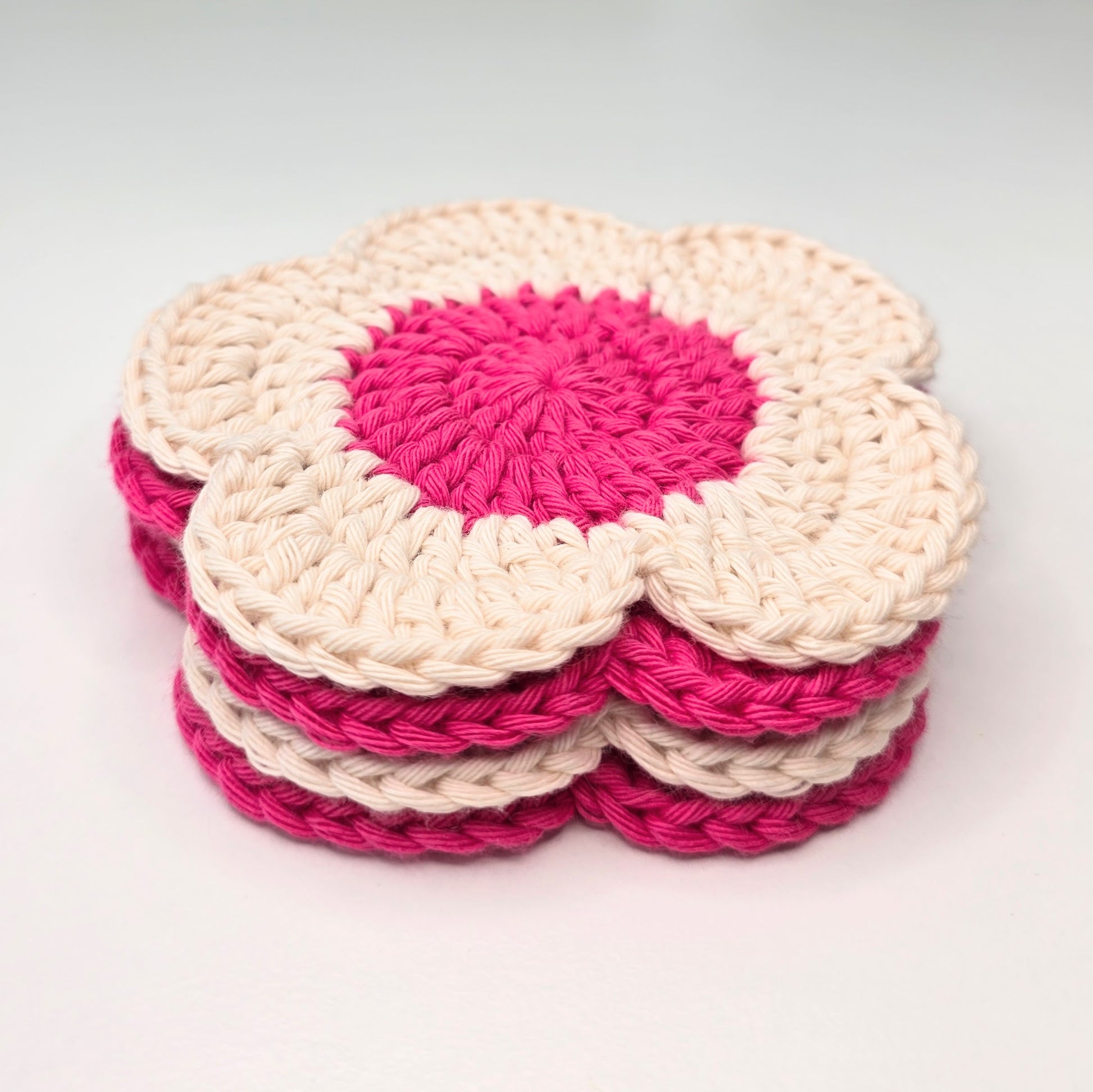 Flower coasters