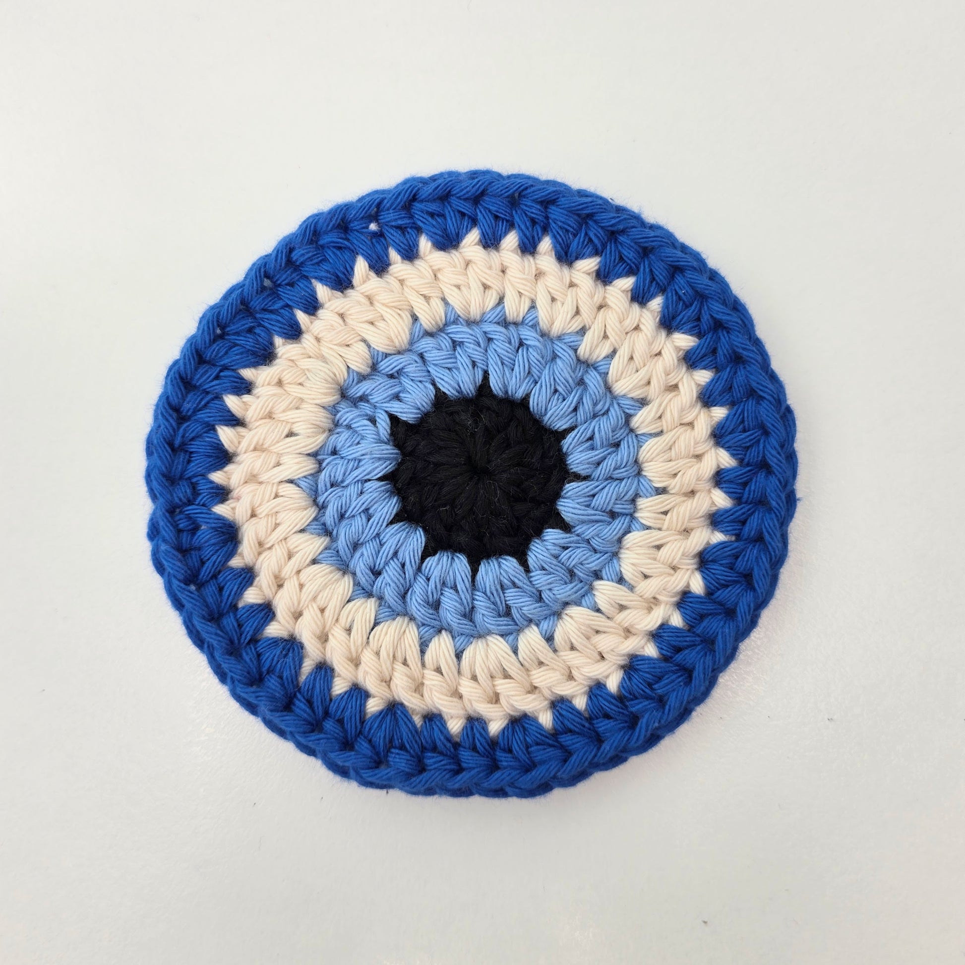 Evil eye coasters - Blue
