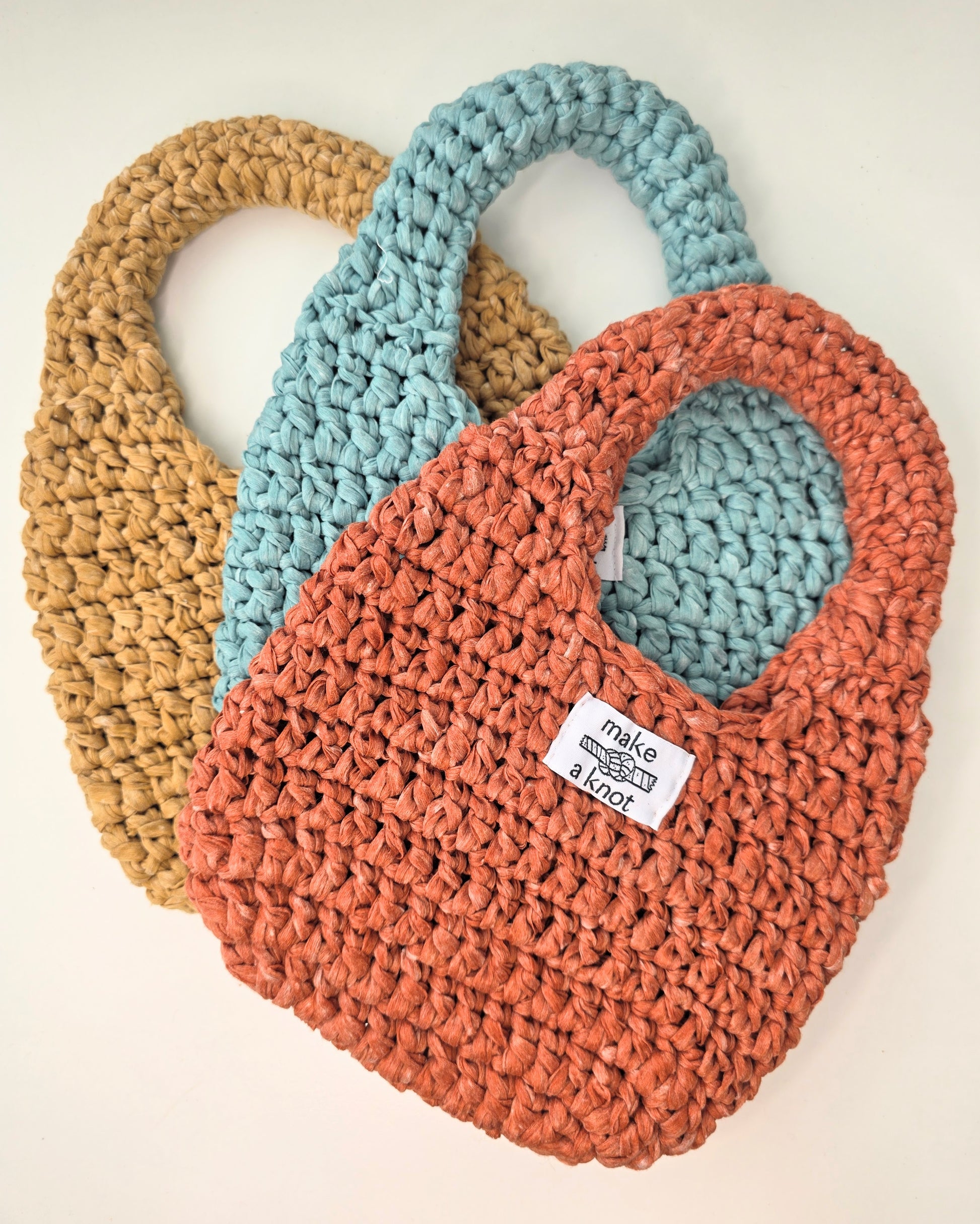 Oval Crochet Bag