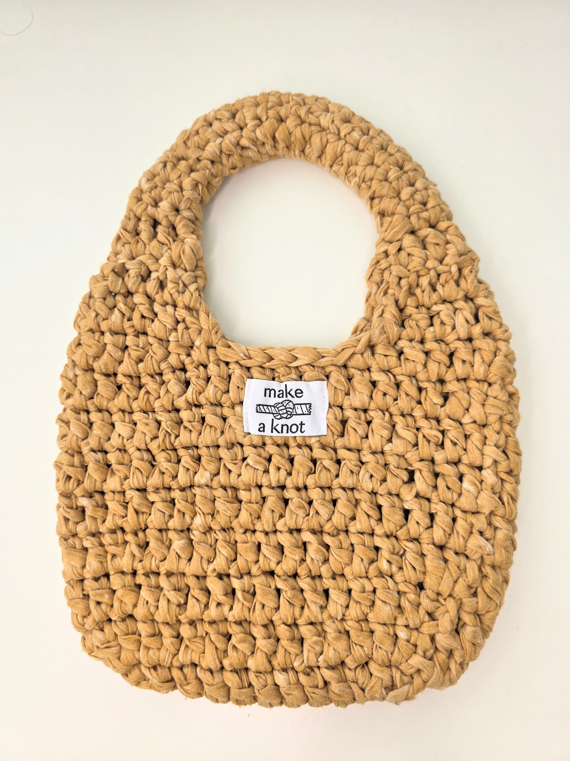 Oval Crochet Bag