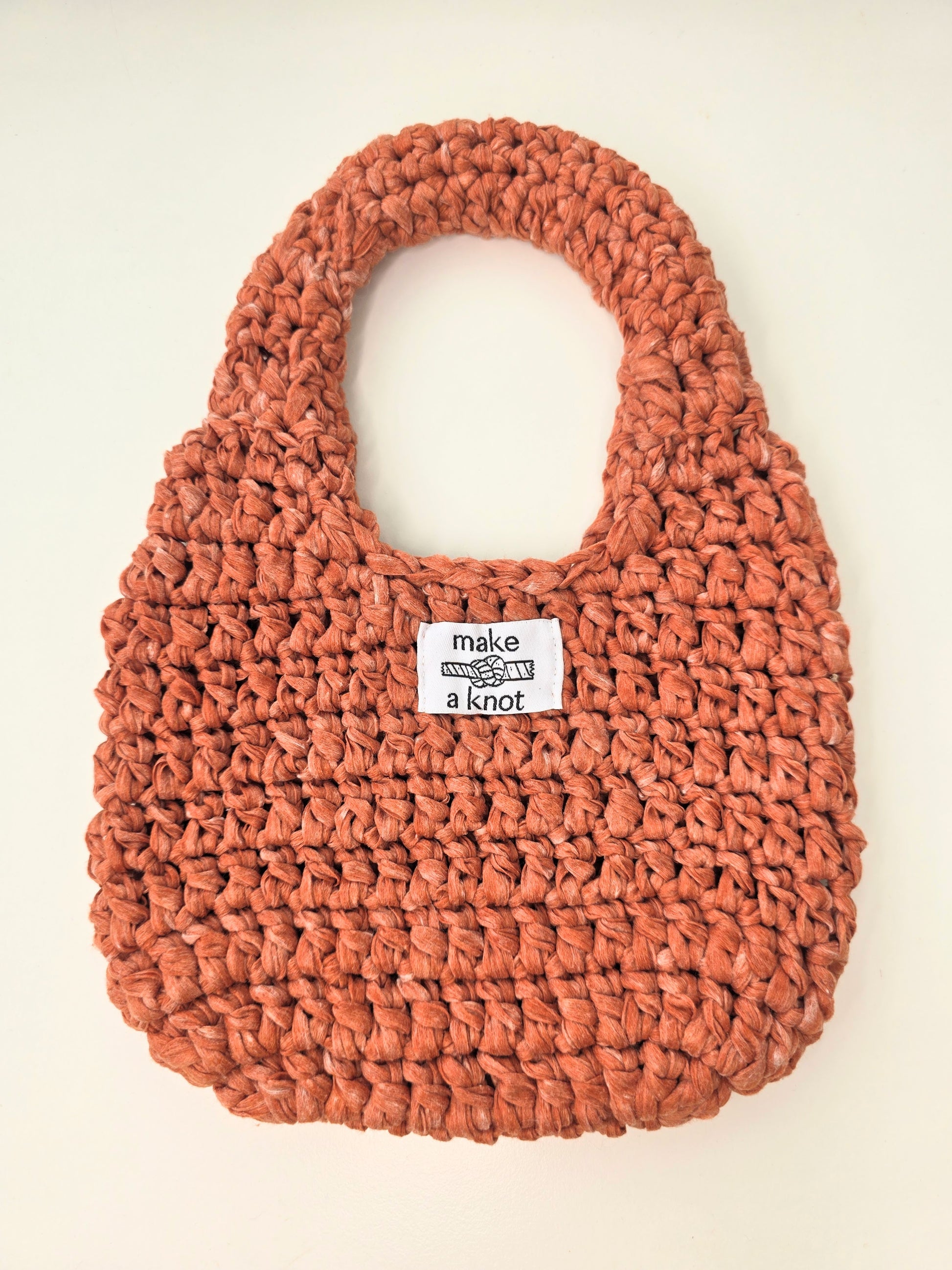 Oval Crochet Bag