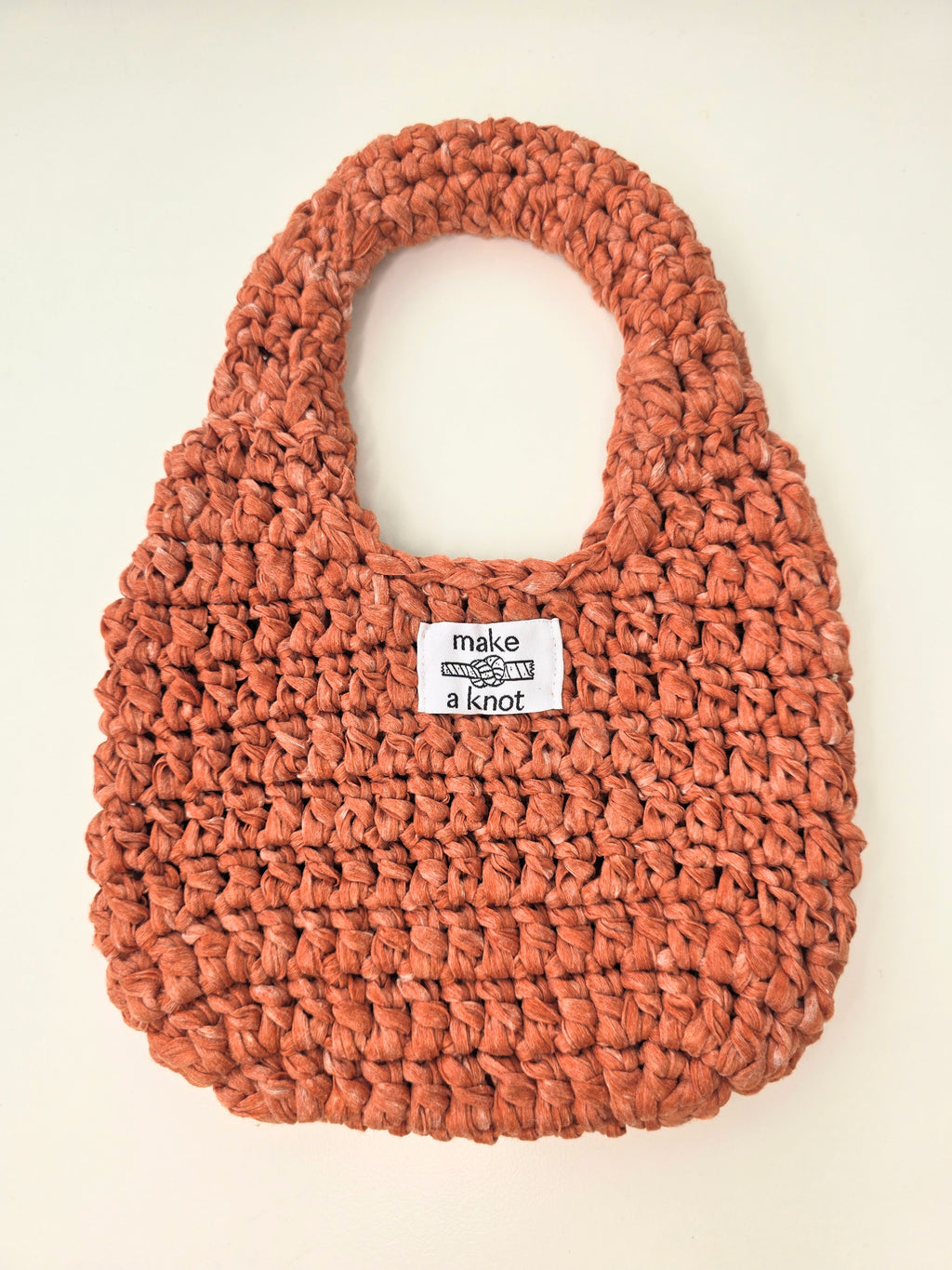 Oval Crochet Bag