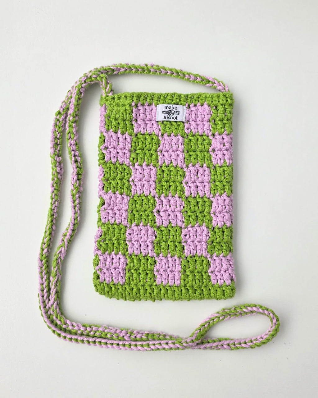 Checkered Phone Bag & Mini pouch