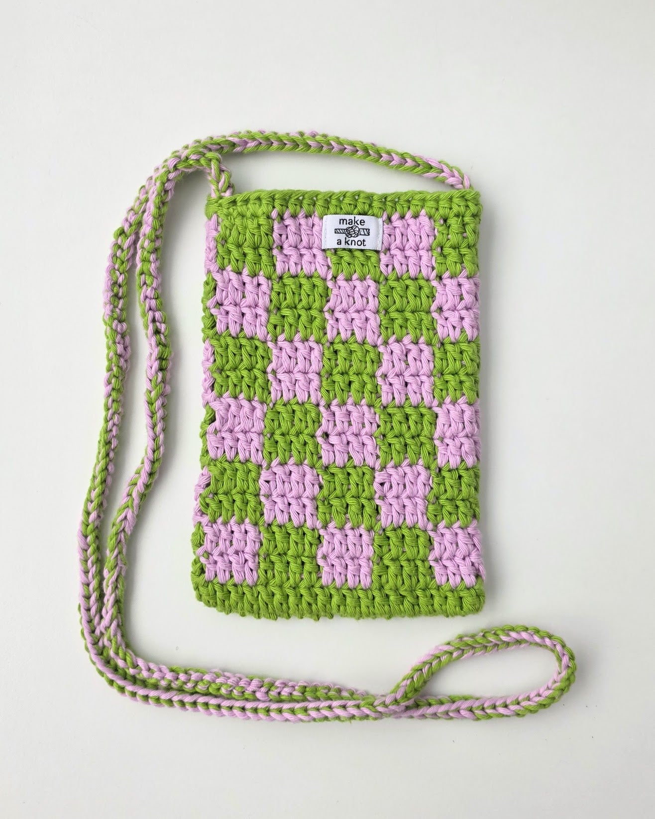 Checkered Phone Bag & Mini pouch
