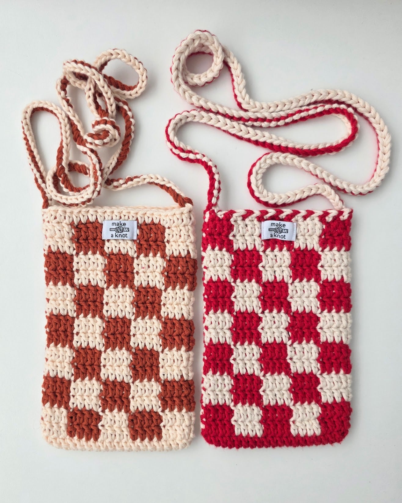 Checkered Phone Bag & Mini pouch