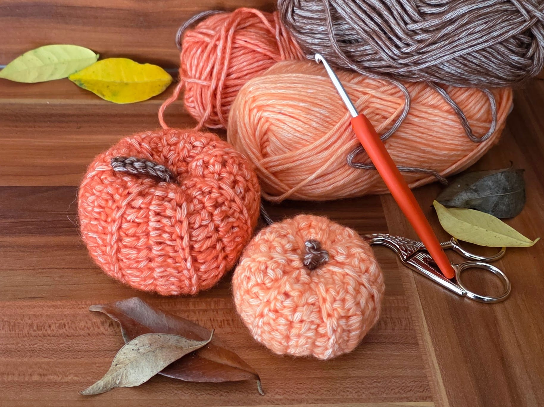 Pumpkin amigurumi Workshop